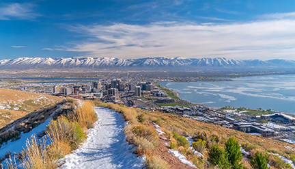 Bonneville Shoreline trail